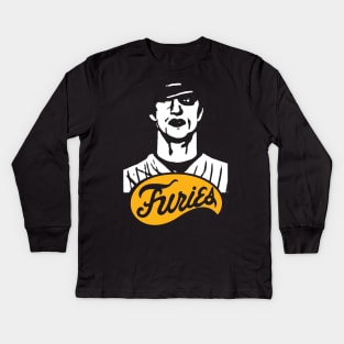 The Warriors Baseball Furies Kids Long Sleeve T-Shirt